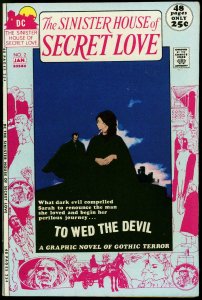 The Sinister House of Love #2 1972- Gothic Terror- Jeff Jones NM-
