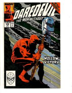 10 Daredevil Marvel Comic Books # 269 270 271 272 273 274 275 276 277 278 CR37