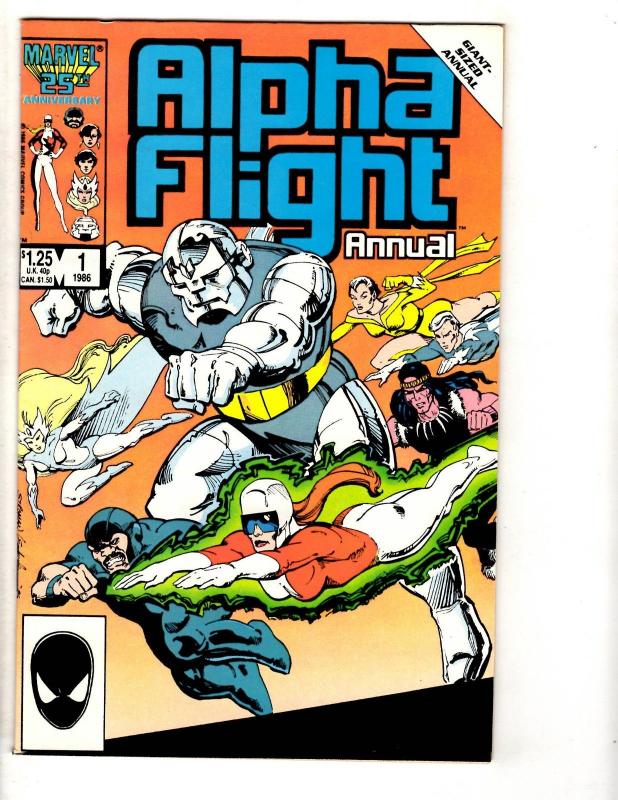 11 Alpha Flight Marvel Comics #121 122 123 124 125 126 127 128 129 130 AN 1 CR34