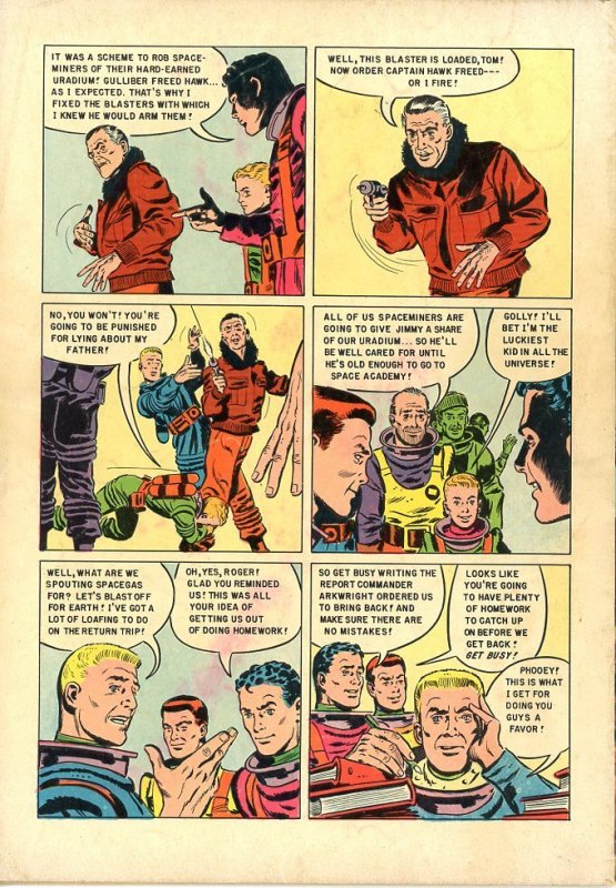 Tom Corbett, Space Cadet 10  F  1954