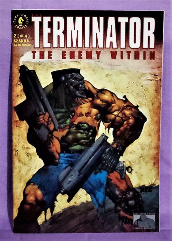 Ian Edginton TERMINATOR The ENEMY WITHIN #2 Vince Giarrano (Dark Horse, 1991)!