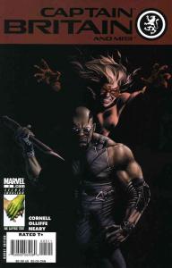 Captain Britain and MI:13 #5 VF ; Marvel | Blade Vampire Hunter