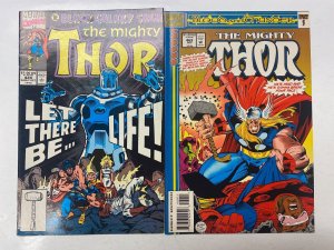 5 Thor MARVEL comic books #424 469 494 495 496 77 KM15