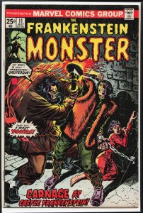The Frankenstein Monster #11 (1974) Frankenstein Monster