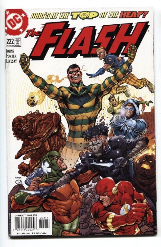 Flash #222-2005-Rogues Gallery - Rogue War story Comic Book