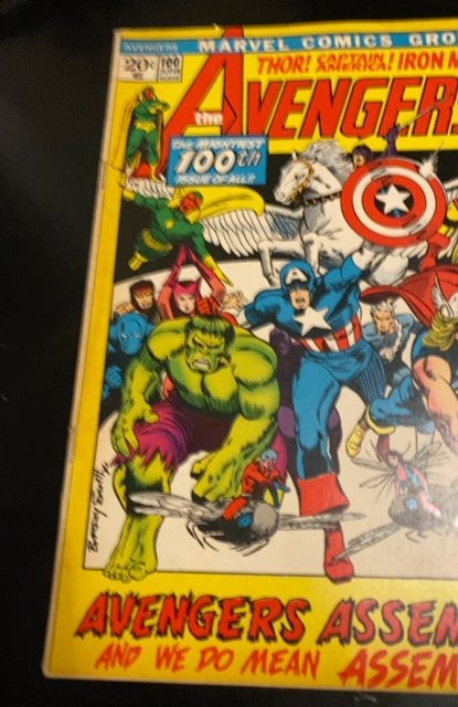 The Avengers #100 (1972)Barry Windsor smith special issue