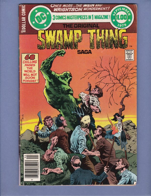 DC Special Series #17 VG Bernie Wrightson Swamp Thing DC 1979