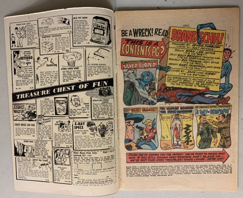 Not Brand Echh #1 Marvel 4.0 VG (1967)