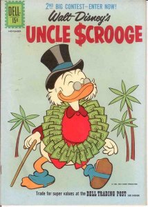 UNCLE SCROOGE 35 FINE  CARL BARKS  September 1961 COMICS BOOK