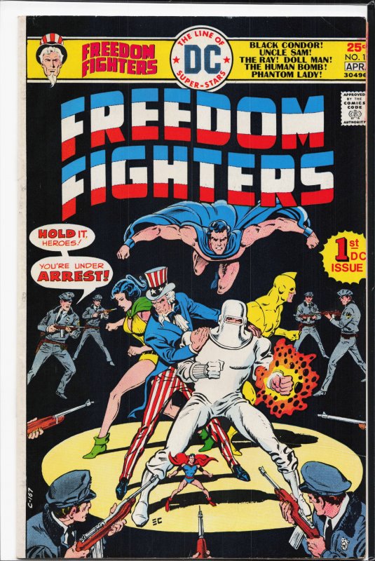 Freedom Fighters #1 (1976) Freedom Fighters