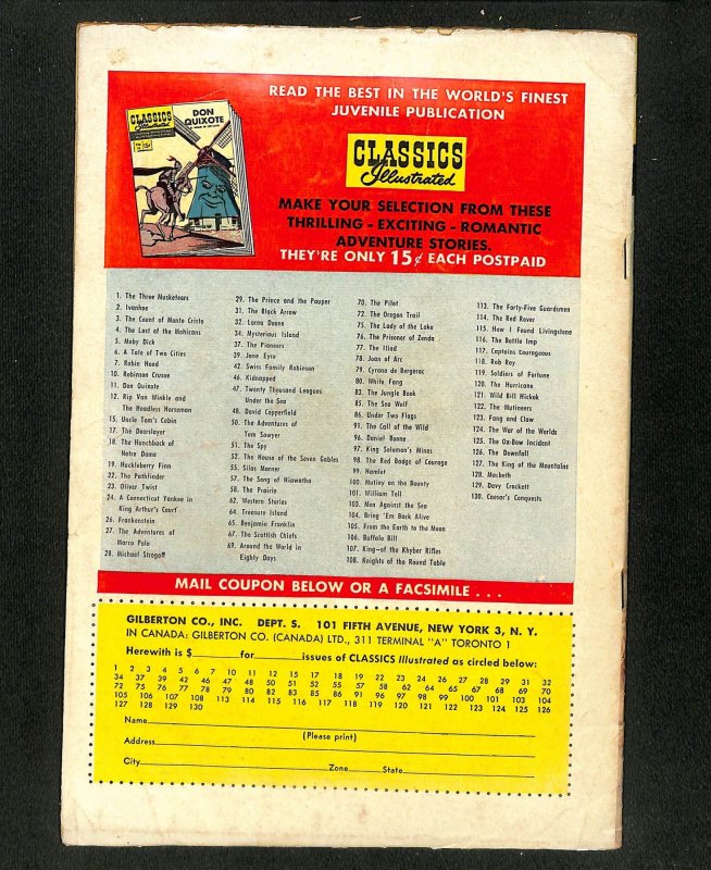 Classics Illustrated #130