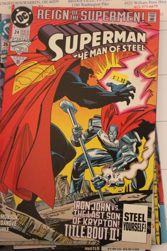 Superman the Man of Steel 24 NM