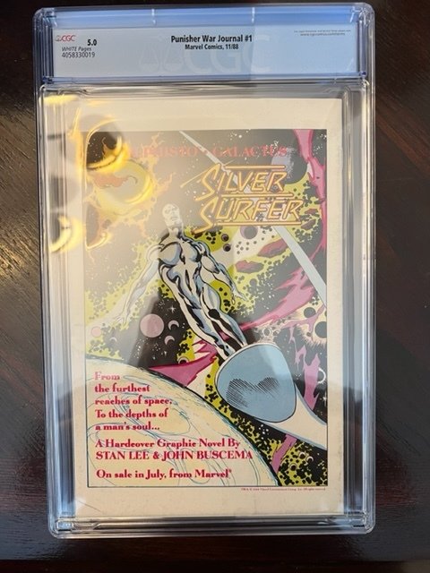 The Punisher War Journal #1 (1988) - CGC 5.0