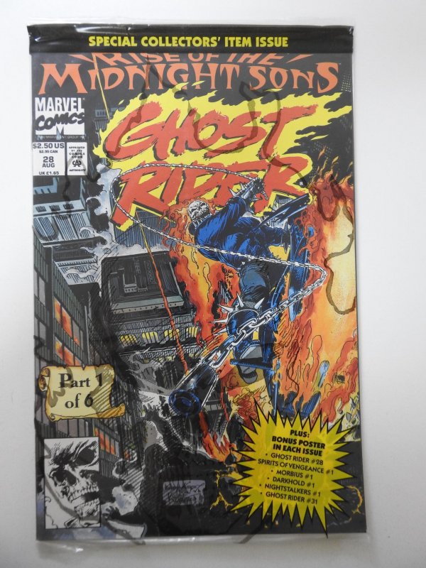 Ghost Rider #28 Direct Edition (1992) in Poly Sealed Bag