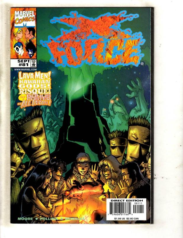 Lot Of 12 X-Force Marvel Comics # 74 75 76 77 78 79 80 81 82 83 84 87 XMen MF10