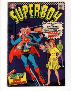 Superboy #131 (1966) THE FISTS AND THE FURY! Krypto Appearance  / ID#156