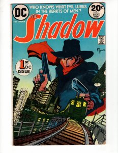 The Shadow #1 (1973) Michael Kaluta Bronze Age DC Classic !!!