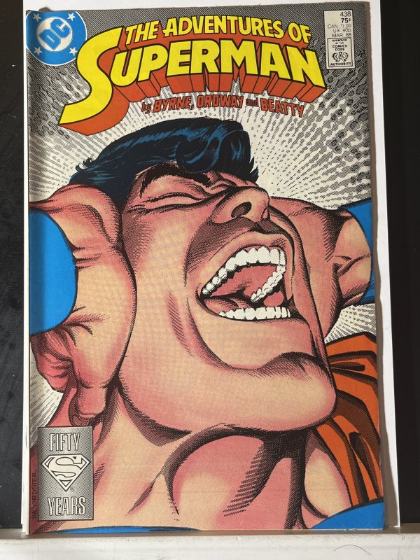 Adventures of Superman #438 Direct Edition (1988)