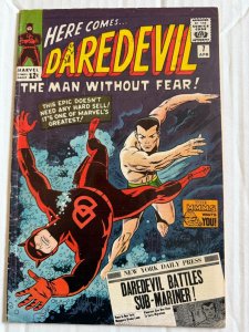 Daredevil #7-12 Lot Marvel 1965 Silver Age Stilt-Man Sub-Mariner Ka-Zar Reader