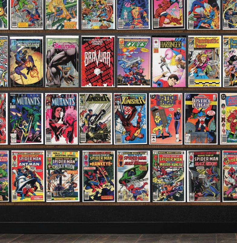 Huge Lot 150+ Comics with Marvel Team Up, Marvel Tales, Iron Man, Turok & More!