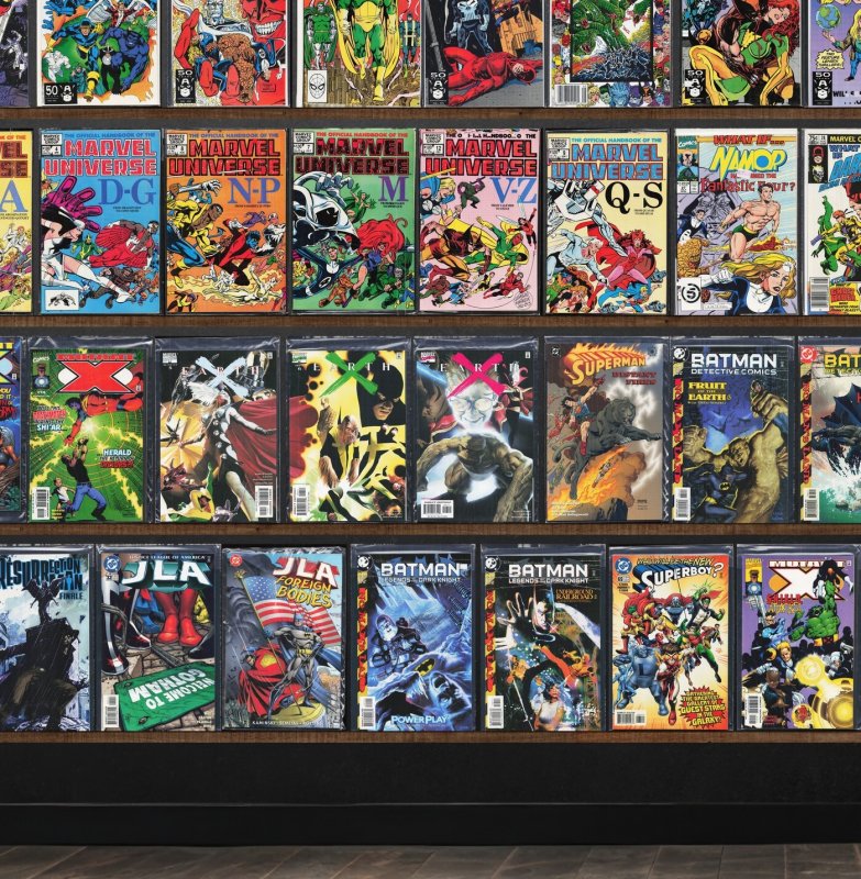 Huge Lot 140+ Comics with What If...?, Wolverine, Mutant X, Wild Thing & More!