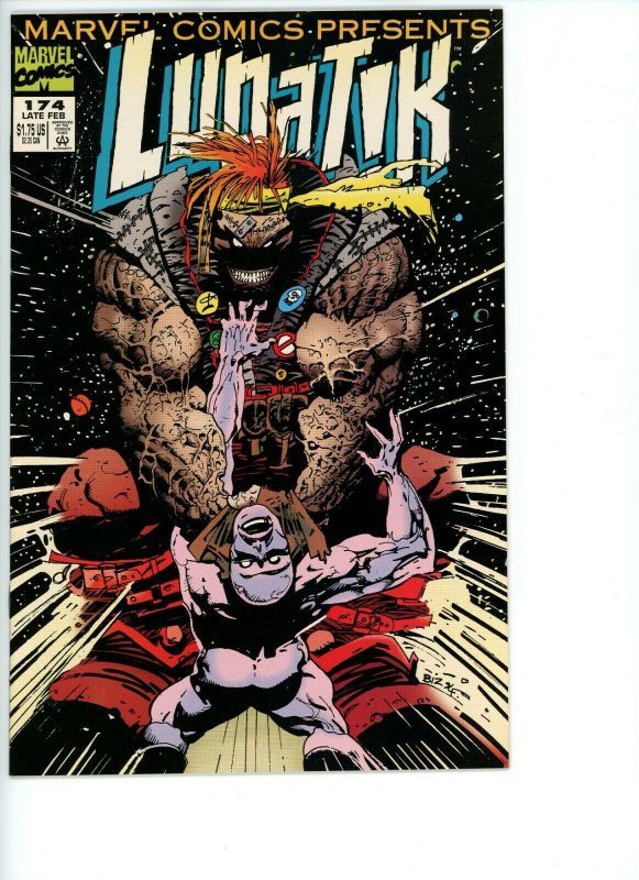 Marvel Comics Presents #174 (1988) - 9.2 NM- *Ghost Rider/Lunatik* 