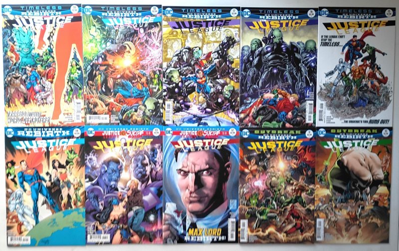 50-Comic Lot Justice League & Justice Society VF+ (8.5) AVERAGE Modern Age KEYS?