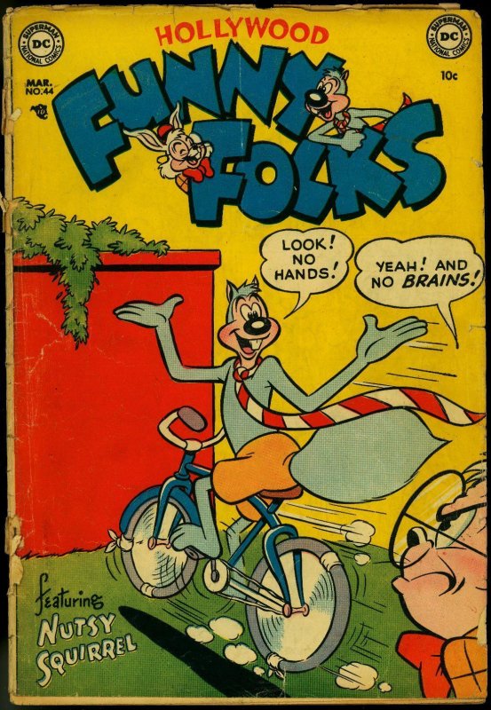 Hollywood Funny Folks--#44--1952--COMIC BOOK--DC--G-