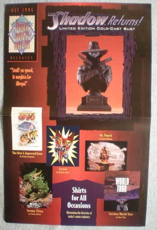 GRAPHITTI DESIGNS Promo Poster, 11x17, 1994, Unused, more Promos in store