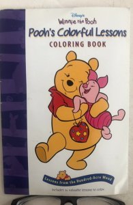 Winnie the pooh, Pooh’s  colorful lessons coloring book unmarked
