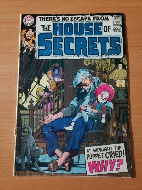 The House of Secrets #86 ~ GOOD - VERY GOOD VG ~ (1970, DC Comics)