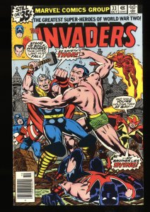 Invaders #33 FN/VF 7.0