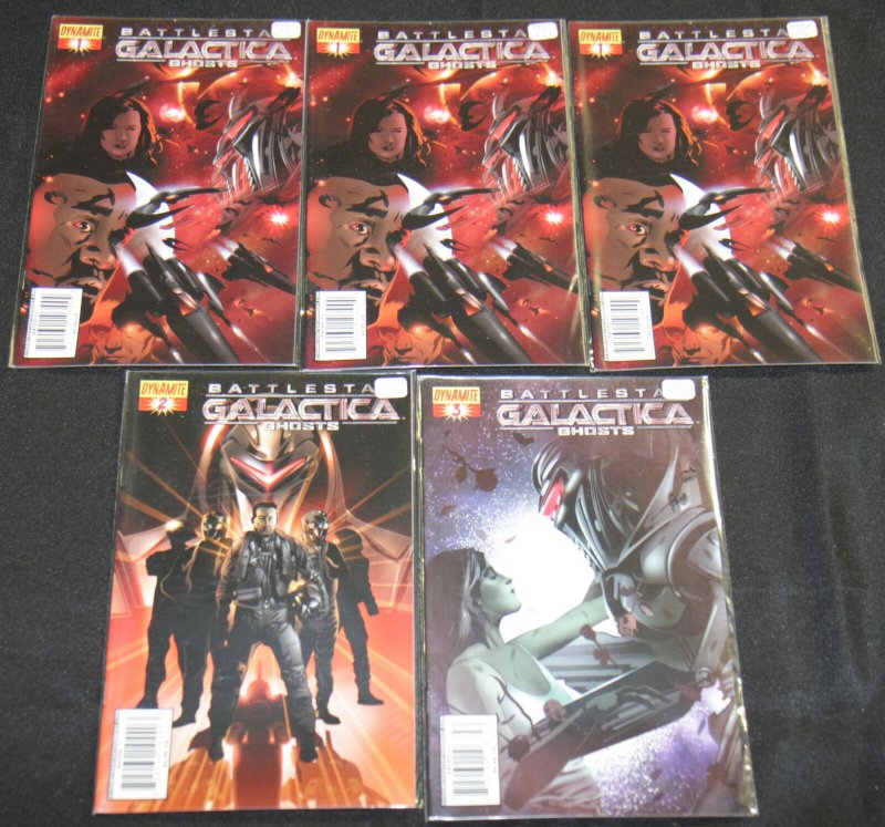 Dynamite BATTLESTAR GALACTICA TITLES 64pc Mid-High Grade Comic Lot VF-NM Variant