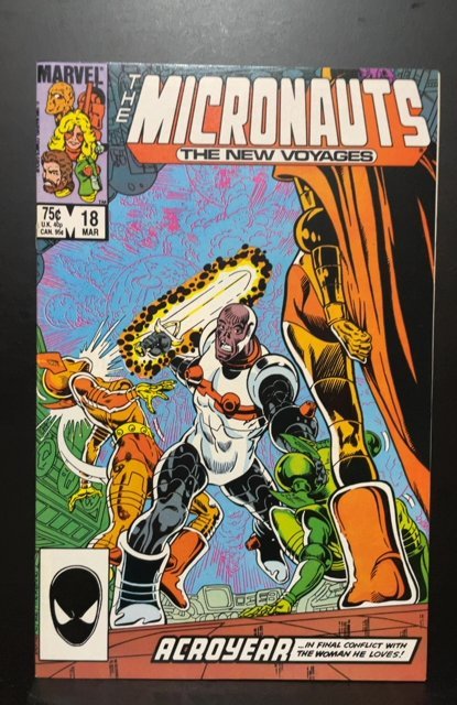 Micronauts: The New Voyages #18 (1986)