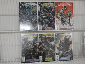 Forever Evil: Arkham War #1-6 Complete Set (2013) Beautiful NM- Avg Condition!