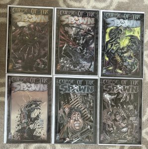 Curse Of The Spawn #1,2,3,4,5,6 Todd McFarlane Image Comics VF/NM Conditions Lot