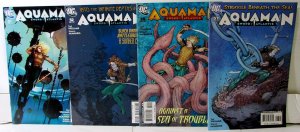 Aquaman: Sword of Atlantis Lot of 4 #51, 52, 55, 57 (2007) DC Comics 1st Print
