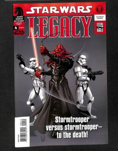 Star Wars: Legacy #4 VF 8.0 1st Darth Maleval! 1st Hondo Karr!