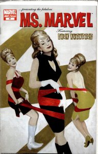 Ms. Marvel #41 60s Cover (2009) Ms. Marvel