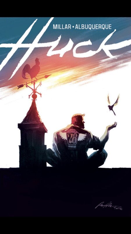 Huck #1 Unread Cover A & B Mark Millar Image Comics VF/NM 9.0 - Netflix