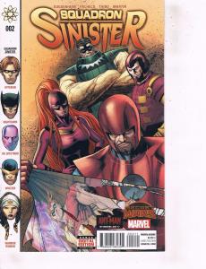 Lot Of 2 Comic Books Marvel Squadron Sinister #3 and #2   ON9