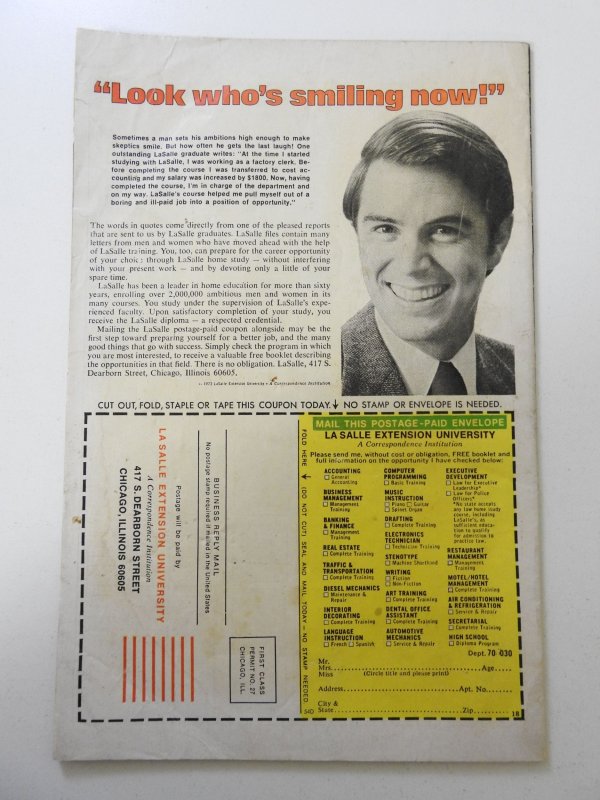 The Defenders #29 (1975) VG- Condition moisture stain