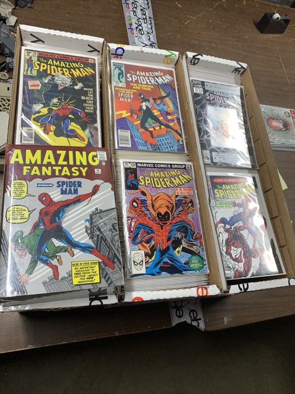 Amazing Spider-man 1-current (860) w/ keys 194 238 252 361 omnibus 700+ comics 