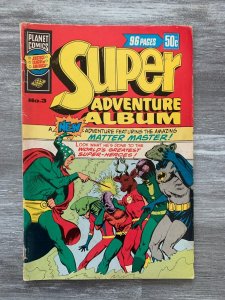 Vintage SUPER ADVENTURE ALBUM #3 VG  4.0 Planet Comics / Hawkman & JLA