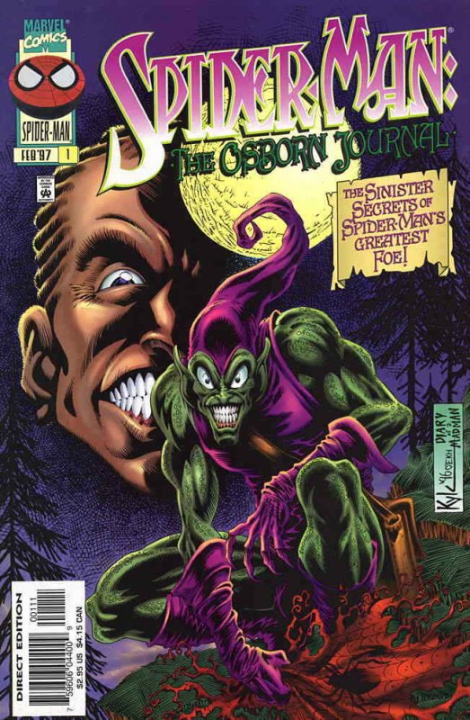 Osborn Journals #1 FN; Marvel | we combine shipping 