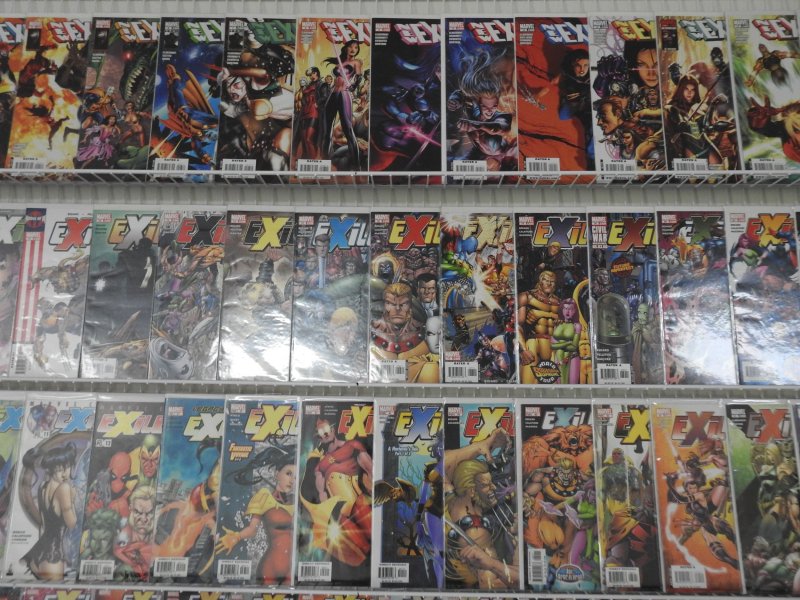 Huge Lot 170+ Comics W/Exiles, New Exiles, X-Factor+ Avg VF+ Condition!!