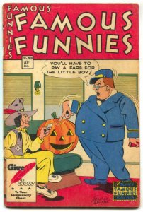 Famous Funnies #159 1947- topless woman panel- Buck Rogers