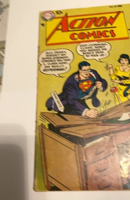 Action Comics #237 (1958) superman identity revealed FN