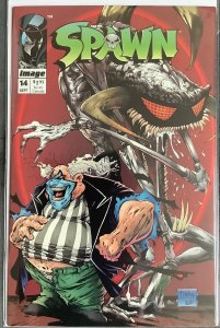 Spawn #14 Direct Edition (1993, Image) 2nd appearance of Medieval Spawn. VF/NM