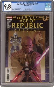 Star Wars Age of Republic Special #1 Marvel 2019 CGC 9.8 Reis Variant